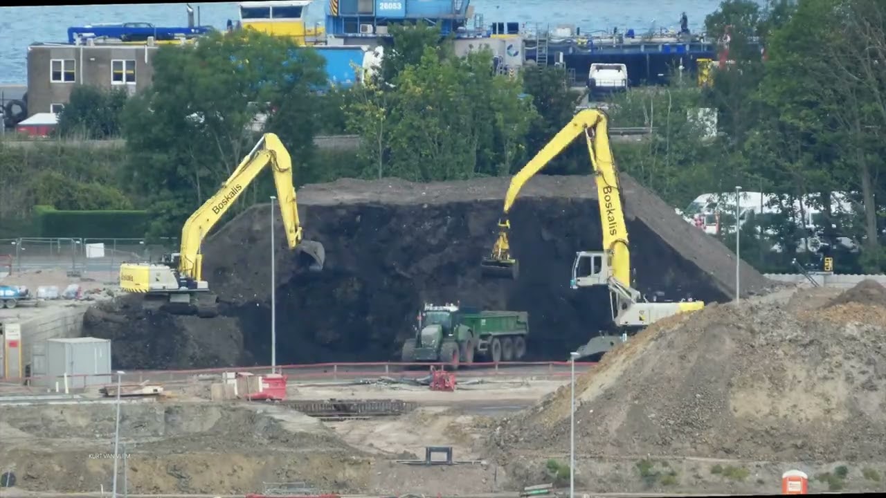 Bouw Scheldetunnel Antwerpen Rechteroever 2025 Part 22