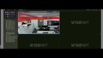 Dedicated Spot Monitor for Alarms and Events in Wisenet SSM VMS