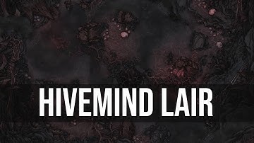 Hivemind Lair | D&D Battle map Time Lapse