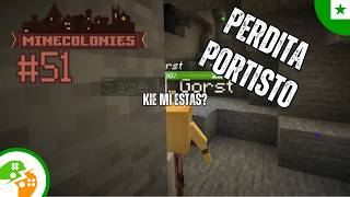 Nia portisto ĉiam perdiĝas | Minecraft Minecolonies E51 | Esperanto