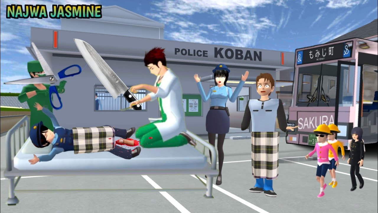 Anak Bu Polisi Io Nangis Gak Mau Di Sunat 😭 | Yuta Menyeretnya | Mio Kak Sakura Atom Atam Ketawa🤣