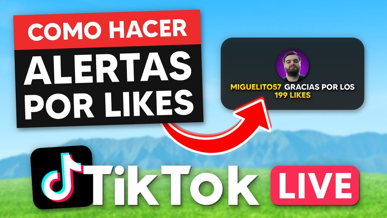 CÓMO HACER ALERTAS POR LIKES EN TIK TOK LIVE! (FÁCIL Y RÁPIDO) - Adbra ...