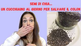 SEMI DI CHIA: Un cucchiaino al giorno per salvare il colon (e no, non è uno slogan da erboristeria