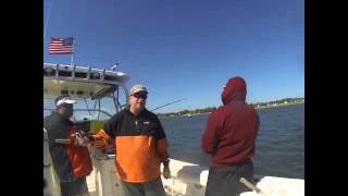 Opening day fluke, Greenport
