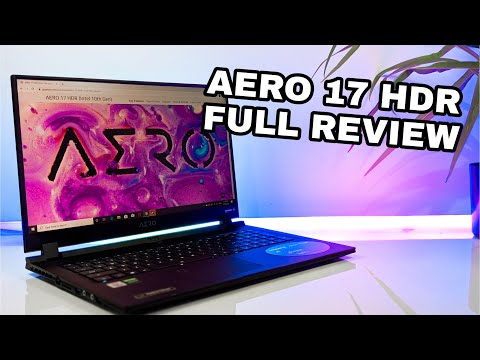 Gigabyte AERO 17 HDR Laptop Full Review