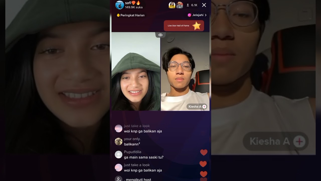 RATU SOFYA LIVE TIKTOK  BARENG KIESHA ALVARO #ratusofya #kieshaalvaro #tiktok #xyzbca #fyp #youtube