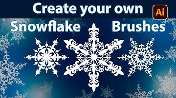 How to Design Your Own Snowflake Brushes in Adobe Illustrator