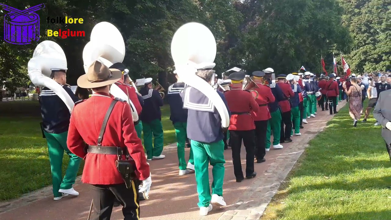 parc bivort - marine impériale russe, garde mobile canadienne , madeleine 2021 - folklore belgium