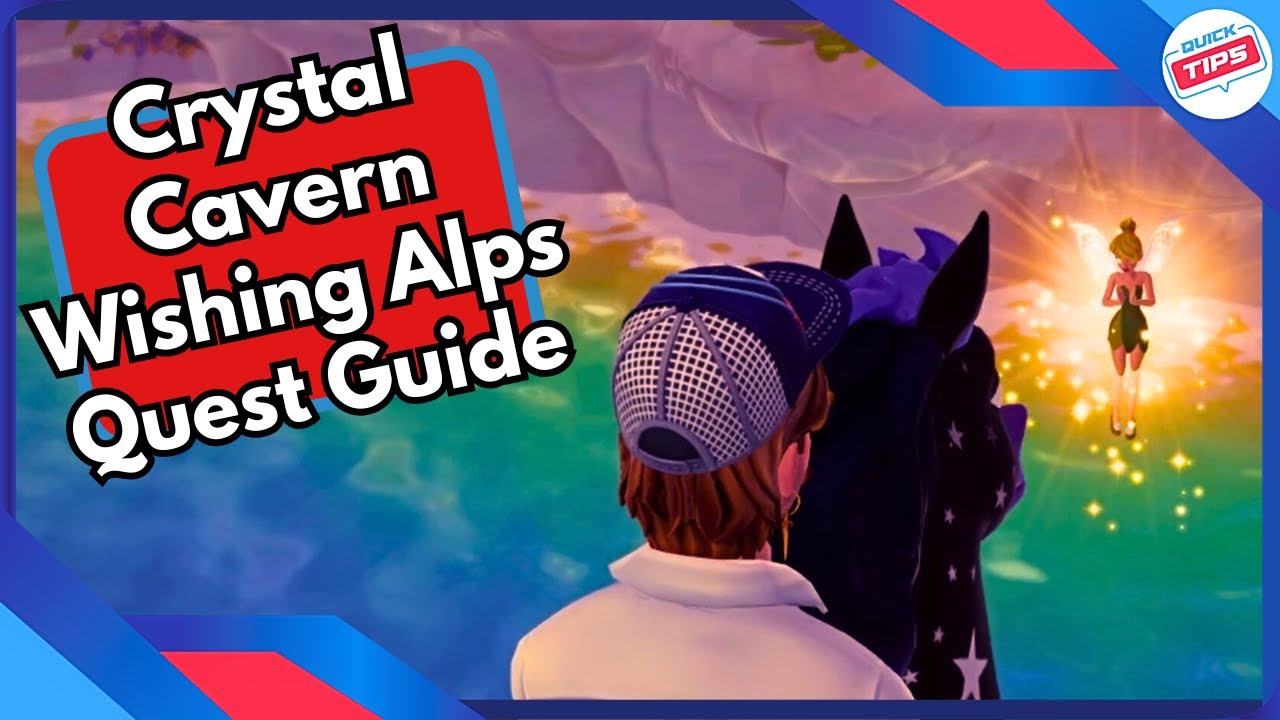 Руководство по квесту Crystal Cavern Wishing Alps в Disney Dreamlight Valley