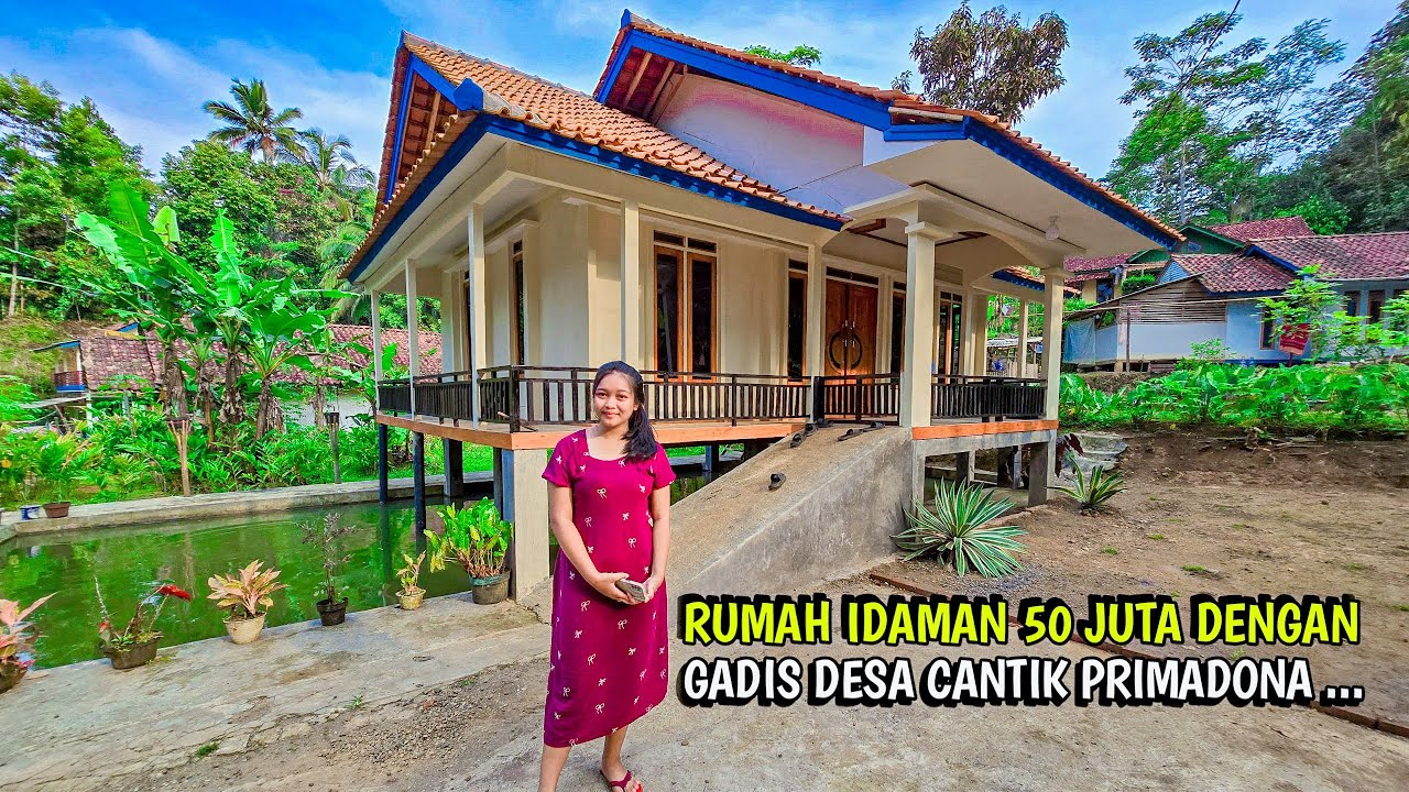 BERDUA 😍 DI RUMAH IDAMAN BERSAMA GADIS DESA DI PEDESAAN JAWA BARAT 