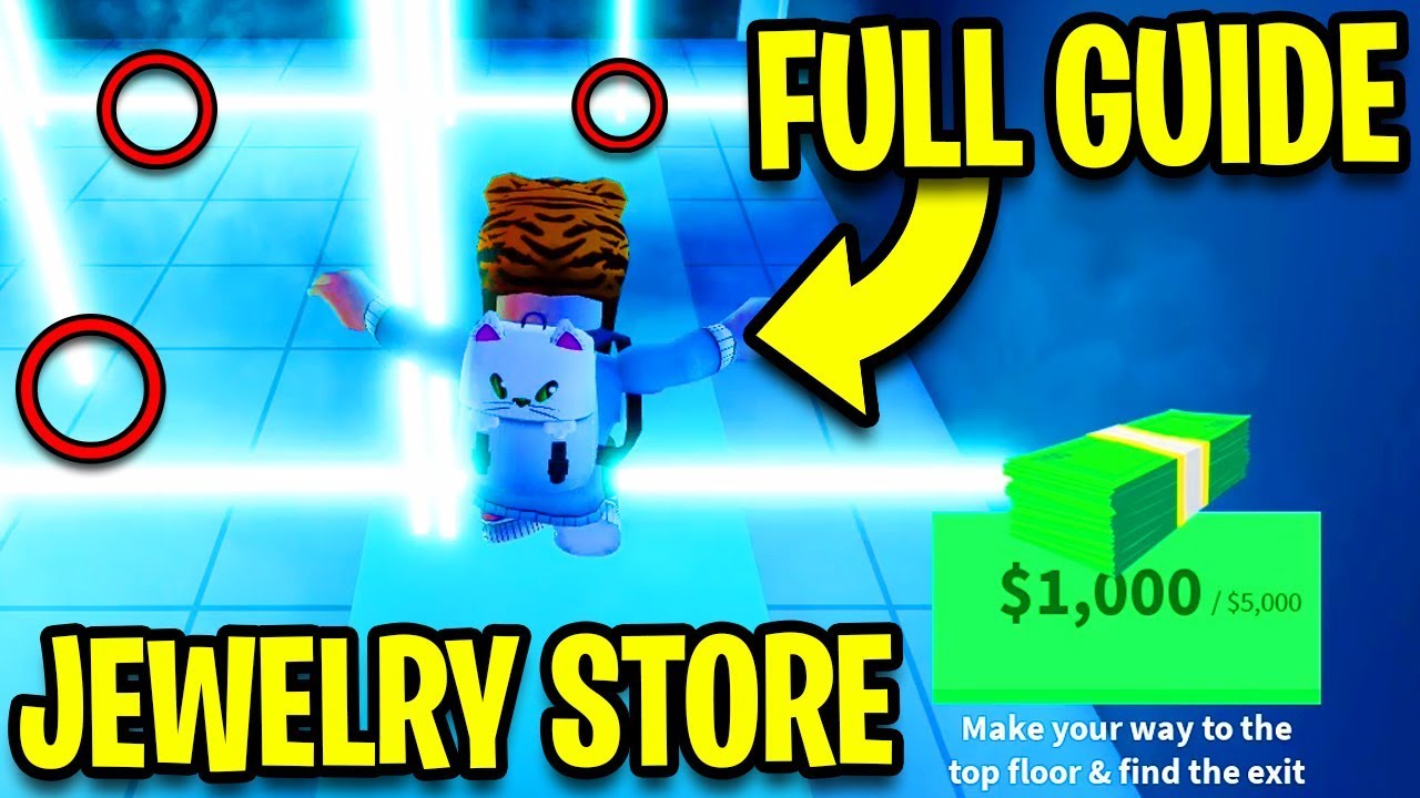 How To Rob The New Jewelry Store Easily Full Guide Roblox