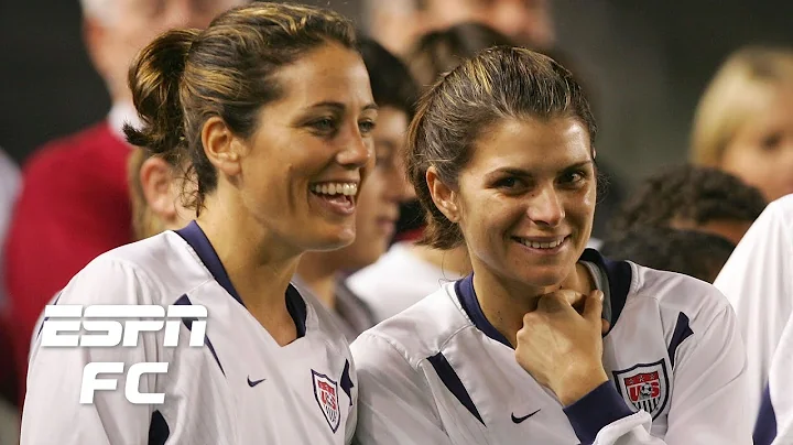 USWNT legends Mia Hamm and Julie Foudy recall 'mix...