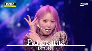 《日本語字幕》IZ*ONE(아이즈원)-Panorama @Mnet Asian Music Awards 2020