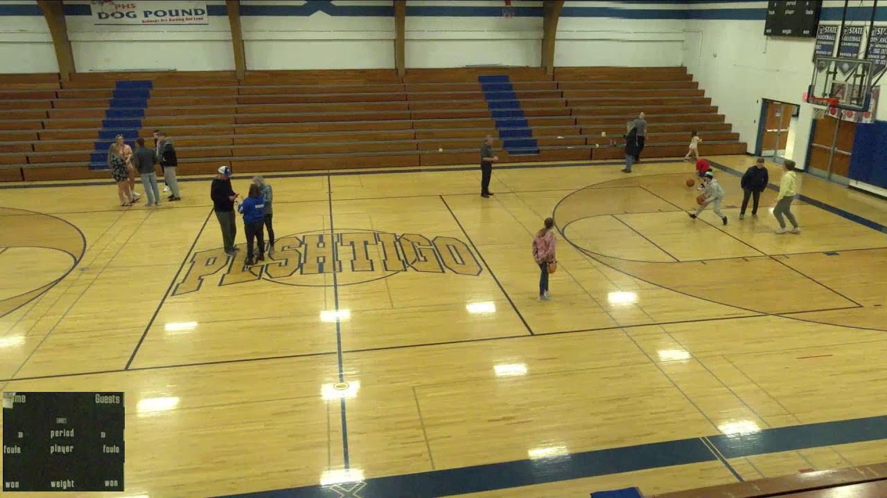 Peshtigo High School vs Bonduel High School Mens Varsity Basketball YouTube