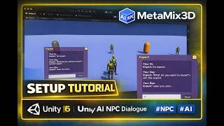 Setup TutorialMetaMix3D AI NPC Dialogue System for Unity 6 | Full Setup Tutorial