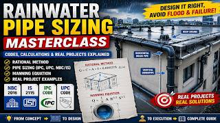Celebrity “Rainwater Pipe Sizing Explained | Codes, Formulas & Real Building Examples (Step-by-Step)” Profile