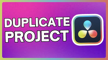 How To Duplicate Project in Davinci Resolve 18 | How to Copy & Duplicate Davinici Project | Tutorial