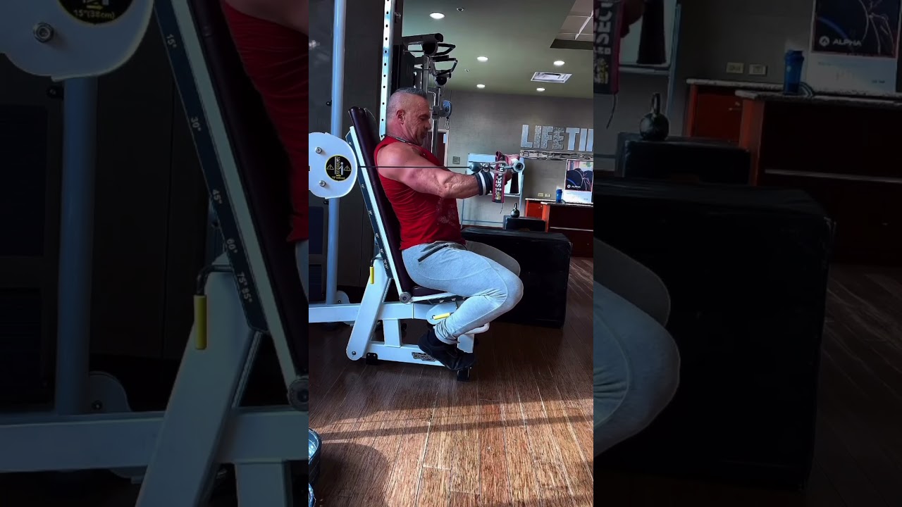Close grip cable presses are a great way to put on some tricep mass.