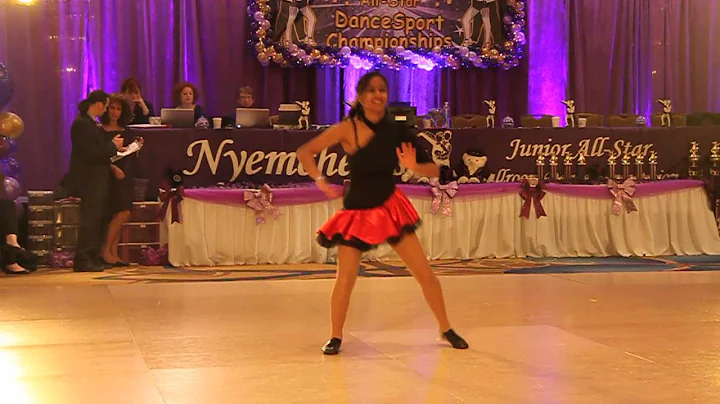 Purvi Pandya in Ballroom Dance Competition