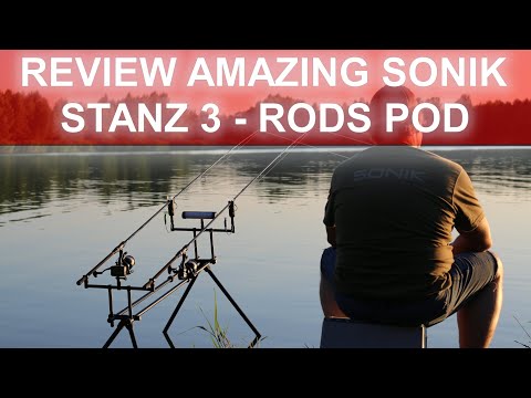 Rod pod review SONIK STANZ 3 rod pod Carp fishing latest video 2023  #fishhobo #fishing #review 