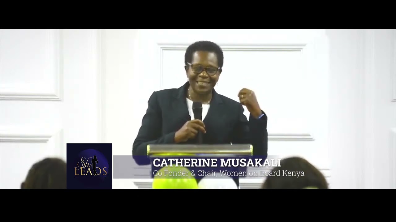 Catherine Musakali Full Speech during the SheLeads Vol 1 Book Launch at Weston Hotel