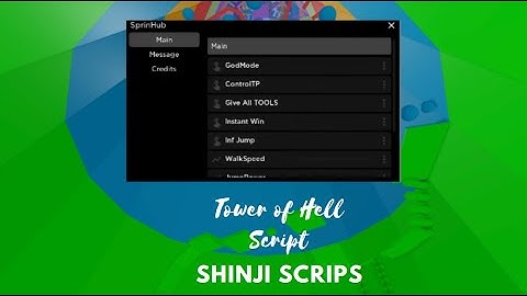 Tower Of Hell OP Script | Autofarm, Go To The End, Get All Items, LocalPlayer And more  ✅(PASTERPIN)