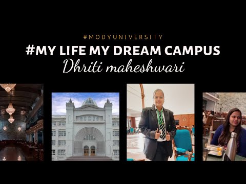 MY FIRST VLOG AT MODY UNIVERSITY                                       #mylifemydreamcampus