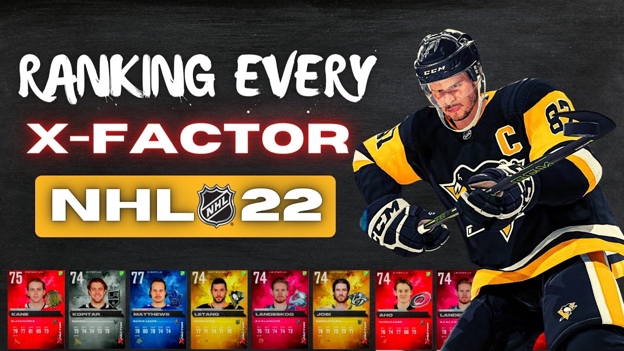 NHL 22 Xfactors Players
