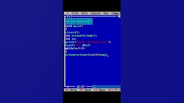 Convert Decimal to Octal in C #shorts #short #dailyshorts #ai