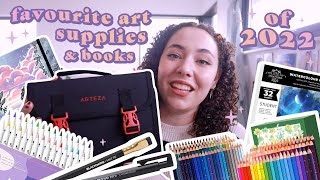 my favourite art supplies & books from this year ✨