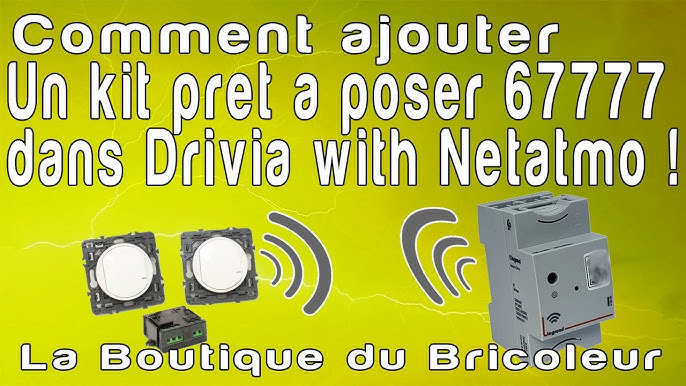 Commande sans fil Céliane with Netatmo pour éclairage ou prise connectée ou  micromodule - - Legrand - 067773