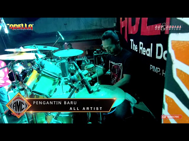 Pengantin Baru _OM ADELLA live Surabaya - All Artist Full kendang Cak Nophie class=