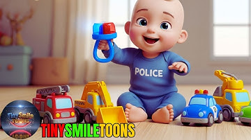 🚗✨Let’s Assemble Vehicles! 🔧 3D Learning Fun for Kids| Build Cars, Trucks & More 🛠️| TinySmile Toons