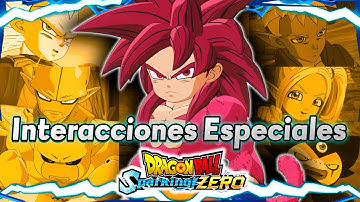GOKU • mini SSJ4 孫悟空 ミニ 超サイヤ人4 - INTERACCIONES ESPECIALES / Special Quotes | Sparking ZERO [ESP/JAP]