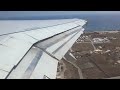 Aegean A321 - Bright Sunny Day Takeoff in Santorini