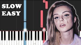 Aviva - Princesses Dont Cry Slow Easy Piano Tutorial