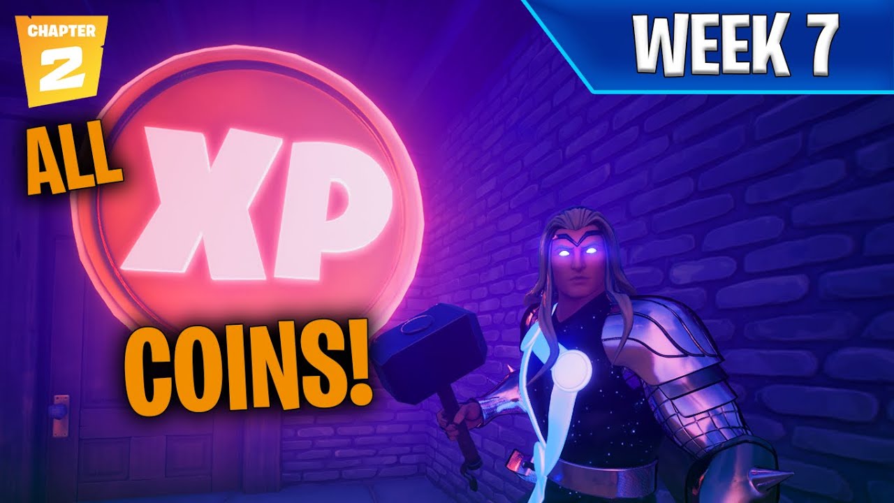 EASIEST Guide on Getting The Week 7 XP COINS! (All Locations BEST Route) S4: Nexus War