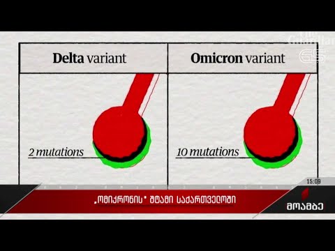 „ომიკრონის“ შტამი საქართველოში