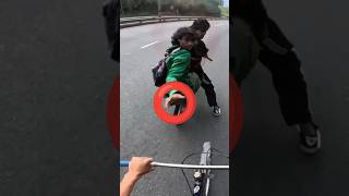 LADRONES EN BICICLETA 🚫⚠️!!! #bike #viral
