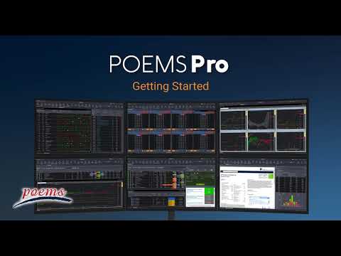 POEMS Pro – Getting Started