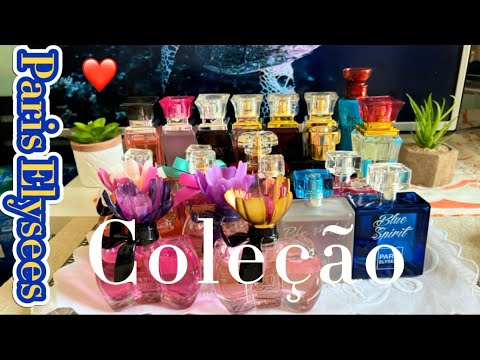 Coleção de perfumes