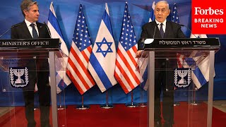 Netanyahu Tells Blinken Point Blank He Hopes Biden Administration Will Not Rejoin Iran Deal