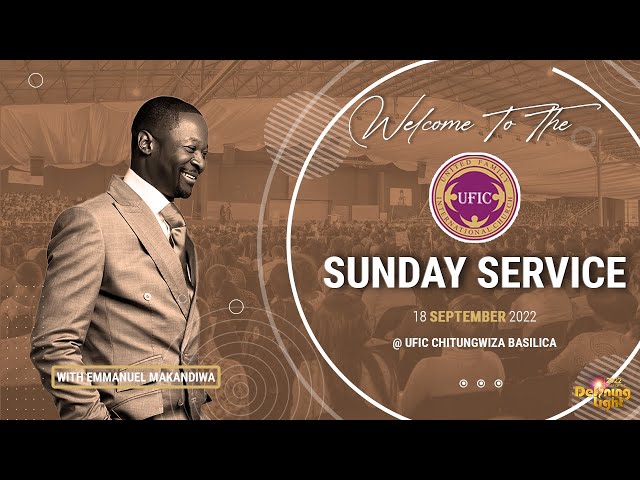 Sunday Service with Emmanuel Makandiwa 🔴 Live 18|09|22