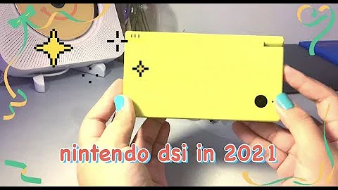 UNBOXING NINTENDO DSi IN 2021 (Playing Cooking Mama in Nintendo DSi)