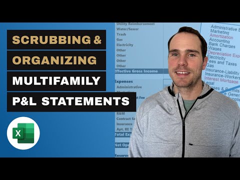 Scrubbing & Organizing Multifamily P&L Statements