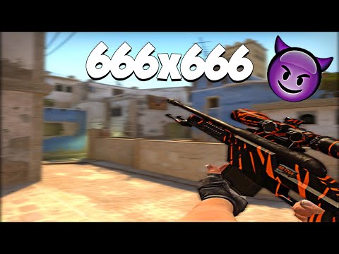 CS:GO : Resolution 666x666