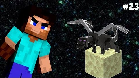 Preparing to kill ender dragon in Crafting and Building One Block #23