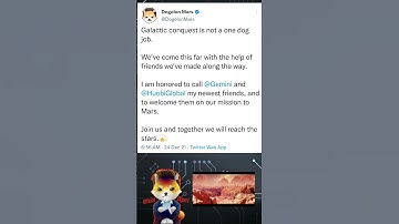 Dogelon Mars ELON, Best News I Seen all Month!