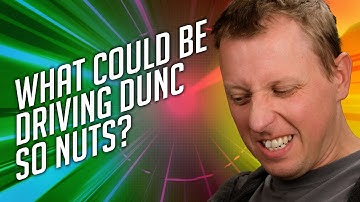 What could be driving Dunc so nuts? Or, how he  to learnt to love transferring paints into bottles!