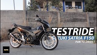 Test Ride Suzuki Satria F150 - #MotovlogIndonesia